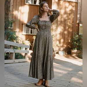 Christy Dawn Jennica Dress Noir Harvest M Brand New